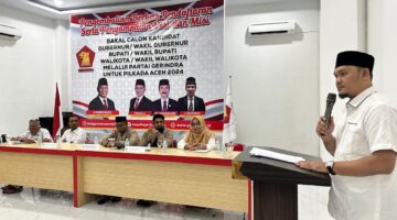 Lanjut Daftar di Gerindra Bukti Deni Irmansah Serius Maju Pilkada Aceh Selatan 2024