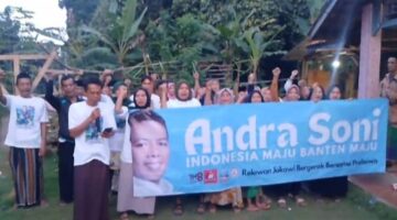 Kecamatan Cikulur Lebak Deklarasi Andra Soni Gubernur Banten